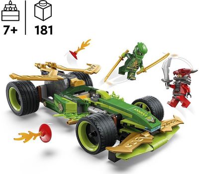 LEGO Ninjago LLOYD SPYRUOKLINIS LENKTYNINIS AUTOMOBILIS 71828