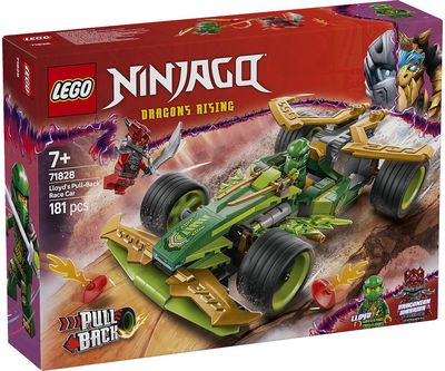 LEGO Ninjago LLOYD SPYRUOKLINIS LENKTYNINIS AUTOMOBILIS 71828