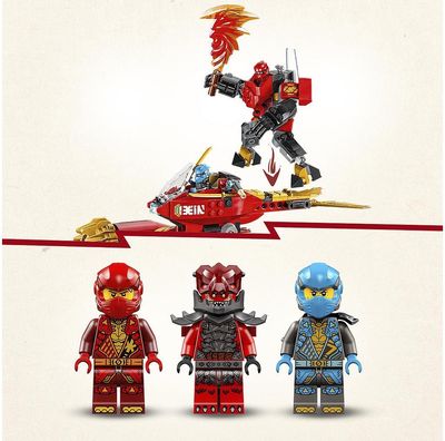 LEGO Ninjago KAJAUS AUDROS ROBOTAS-MOTOCIKLAS 71830