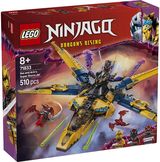 LEGO Ninjago RASO IR ARINO AUDROS SUPERLĖKTUVAS 71833