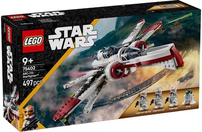 LEGO Star wars KOVOS ERDVĖLAIVIS ARC-170 75402