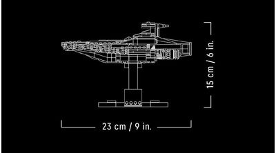 LEGO Star wars ACCLAMATOR KLASĖS ATAKOS ERDVĖLAIVIS 75404