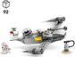 LEGO Star wars MANDO IR GROGU KOVOS ERDVĖLAIVIS N-1 75410