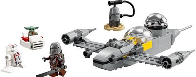 LEGO Star wars MANDO IR GROGU KOVOS ERDVĖLAIVIS N-1 75410
