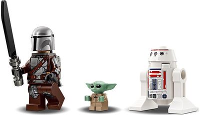 LEGO Star wars MANDO IR GROGU KOVOS ERDVĖLAIVIS N-1 75410