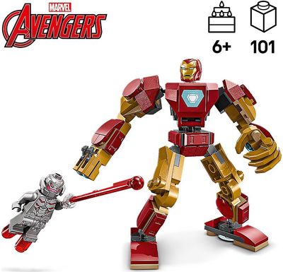 LEGO Super heroes GELEŽINIO ŽMOGAUS ROBOTAS PRIEŠ ALTRONĄ 76307