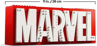 LEGO Super heroes MARVEL LOGOTIPAS IR MINIFIGŪRĖLĖS 76313