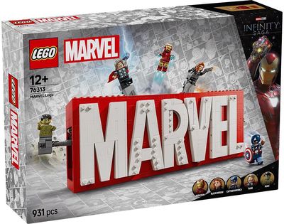 LEGO Super heroes MARVEL LOGOTIPAS IR MINIFIGŪRĖLĖS 76313