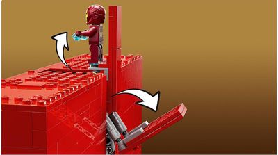 LEGO Super heroes MARVEL LOGOTIPAS IR MINIFIGŪRĖLĖS 76313