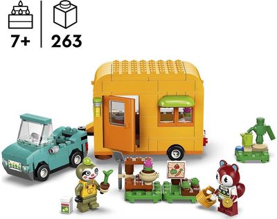 LEGO Animal crossing LEIF FURGONAS IR SODO PREKIŲ PARDUOTUVĖ 77054