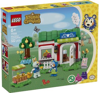 LEGO Animal crossing ABLE SISTERS DRABUŽIŲ PARDUOTUVĖ 77055