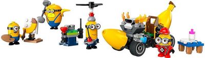 LEGO Minions Pakalikai ir banano formos automobilis 75580