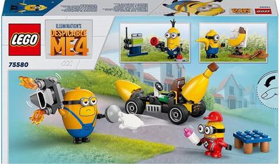 LEGO Minions Pakalikai ir banano formos automobilis 75580
