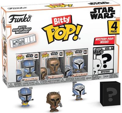 FUNKO Bitty POP! Figūrėlių rinkinys: Star Wars - The Mandalorian