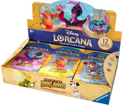 Kolekcinės kortelės Disney Lorcana TCG - Into The Inklands Booster pack