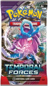 Kortelės Pokémon TCG: SV05 Temporal Forces - Booster pack 1 vnt. įv. rūšys