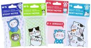 Lipnūs lapeliai M&G SO MANY CATS, 76x51 mm, 100 l., 4 rūšių