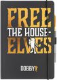 Užrašinė HARRY POTTER DOBBY PREMIUM, su rašikliu, A5