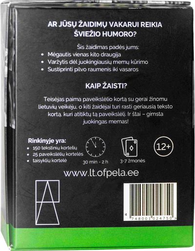 Stalo žaidimas KAS PER MEMAS!?