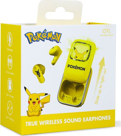 Belaidės ausinės OTL Pokémon Pikachu Slide TWS Earphones