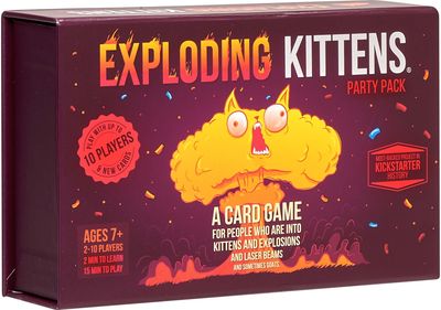 Stalo žaidimas Exploding Kittens Party Pack (EN)
