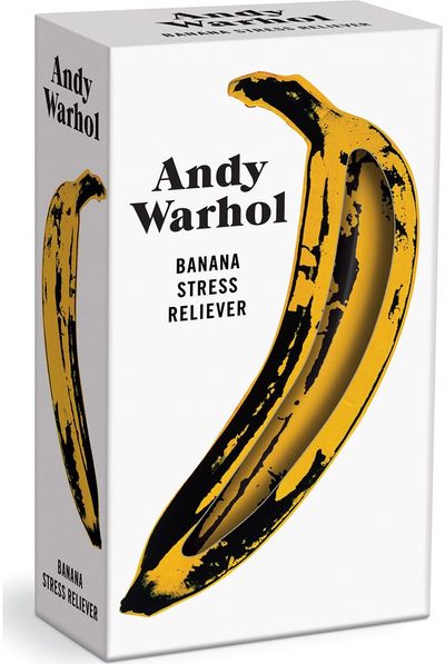 Antistresinis žaislas WARHOL Banana Stress Reliever