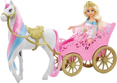 DREAMEEZ Princesė su žirgu ir karieta