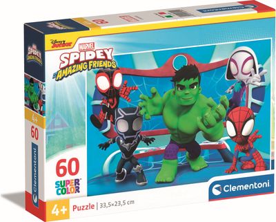 Dėlionė CLEMENTONI MARVEL SPIDEY 60 det.