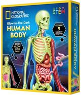 Mokslinis rinkinys NATIONAL GEOGRAPHIC Glow in the Dark Human Body