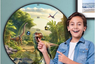 Smiginio lenta NATIONAL GEOGRAPHIC šviečianti tamsoje