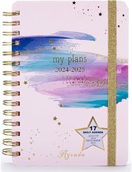 Darbo knyga TCD MY PLANS 17 mėn. 2024 rugp. - 2025 gruod., 12,5 x 18,3 cm