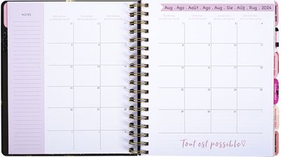 Darbo knyga TCD BUSY BEE 17 mėn. 2024 rugp. - 2025 gruod., 23,5 x 21 cm