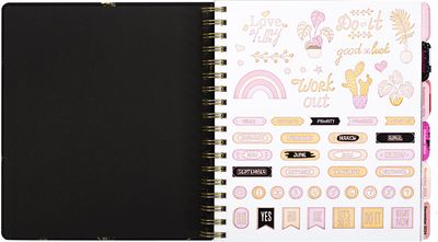 Darbo knyga TCD BUSY BEE 17 mėn. 2024 rugp. - 2025 gruod., 23,5 x 21 cm