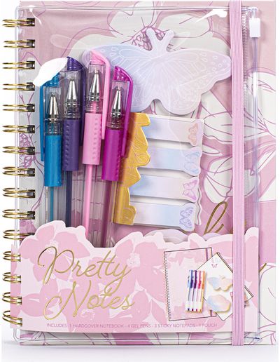 Kanceliarins rinkinys POSH+POP DREAMS: blok., tušinuk., lip. lapeliai