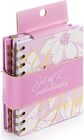Užrašinių rinkinys POSH+POP PINK, 2 vnt., 11 x 18 cm