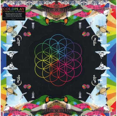 Vinilinė plokštelė Coldplay: A Head Full of Dreams 1 x 140g 12" Black vinyl albu m