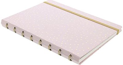 Užrašinė FILOFAX Confetti, A5, keičiami lapai, Rose Quartz