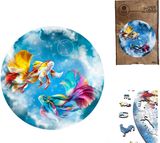 Medinė dėlionė FANTASY zodiako ženklai ŽUVYS 200 det.
