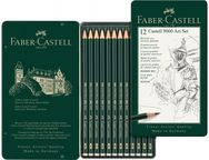 Pieštukų rinkinys Faber-Castell 9000 Art Set, 8B-2H, 12vnt.