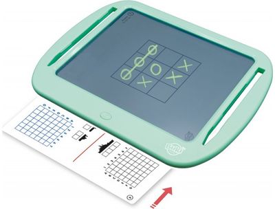 LCD žaidimo lenta su užduotimis BUKI Travel games tablet (baterija 1xCR2025 prid edama)