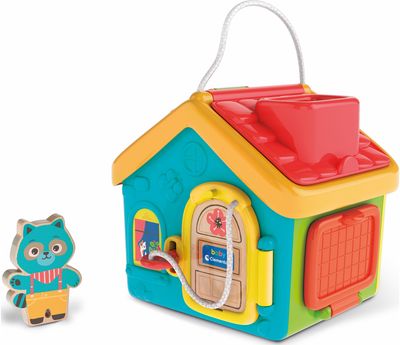 Lavinamasis žaislas - veiklos namelis CLEMENTONI MONTESSORI BABY HOUSE