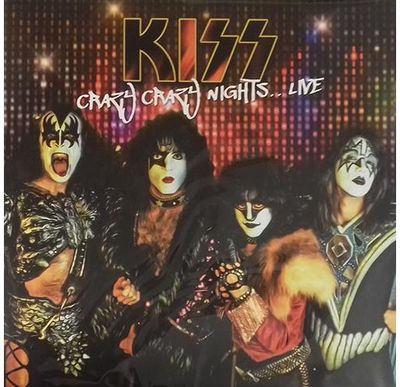 Vinilinė plokštelė Kiss: Crazy Crazy Nights Live LP