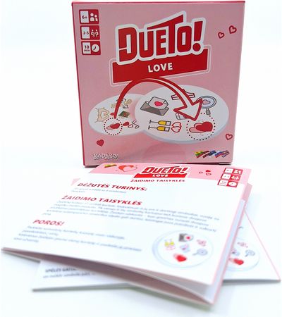 Stalo žaidimas DUETO! Love