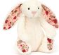 Pliušinis žaislas BASHFUL Blossom Cream Bunny 'Berry' (mažas)