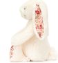 Pliušinis žaislas BASHFUL Blossom Cream Bunny 'Berry' (mažas)