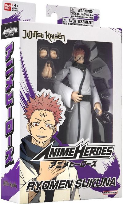ANIME HEROES Jujutsu Kaisen figūrėlė su priedais, 16 cm - Ryomen Sukuna