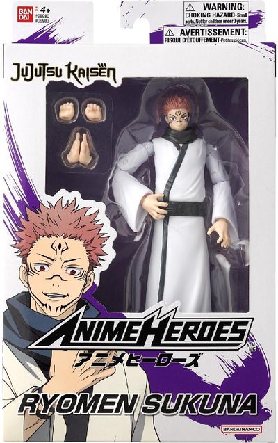 ANIME HEROES Jujutsu Kaisen figūrėlė su priedais, 16 cm - Ryomen Sukuna