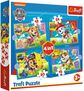 TREFL PAW PATROL 4 dėlionių rinkinys Šuniukai-patruliai