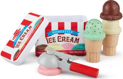 MELISSA & DOUG Scoop & Stack" rinkinys Ledai"