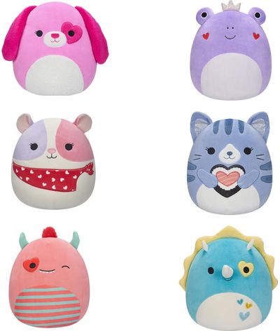 SQUISHMALLOWS Valentino dienos pliušinis žaislas, 30 cm